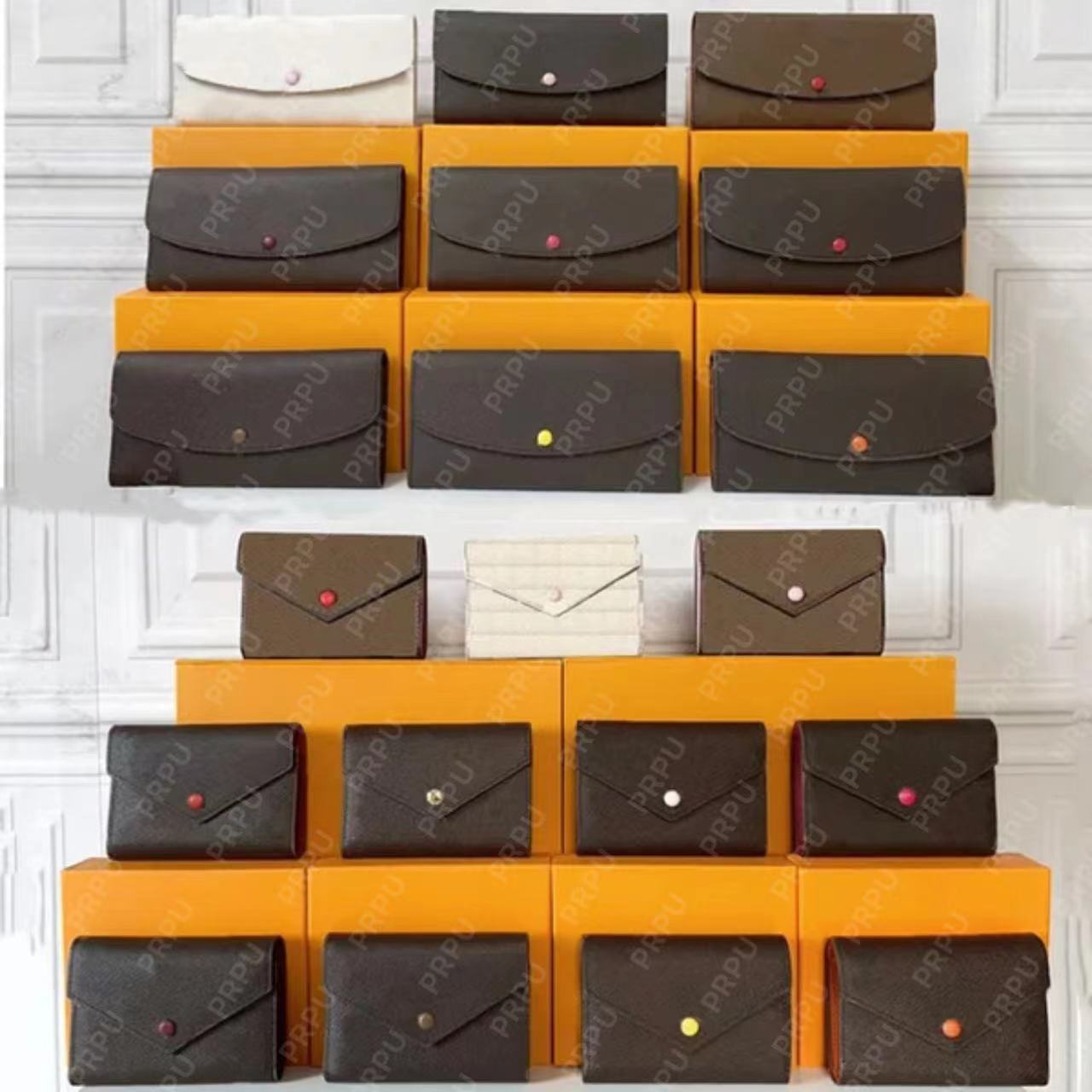 7A Designer wallet card holder coin purse women portefeuille mini wallet pouch luxury short wallets Organizer Pocket clutch handbags woc dicky0750 dick PRPU