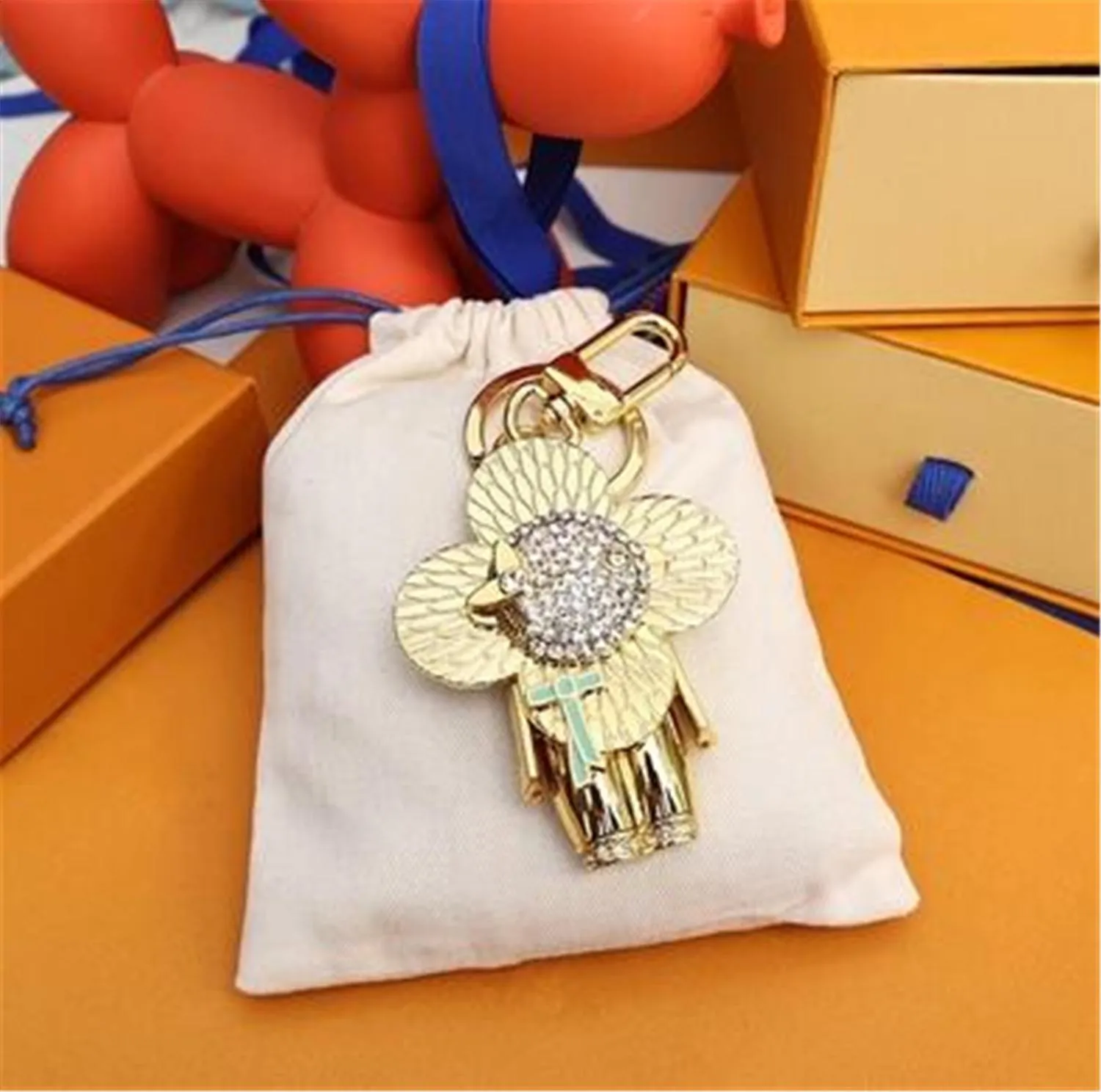 High Quality Keychain Luxury Designer Key Chain Men Car Keyring Women Keychains Bags Pendant Exquisite Gift With Box Dust bag L454