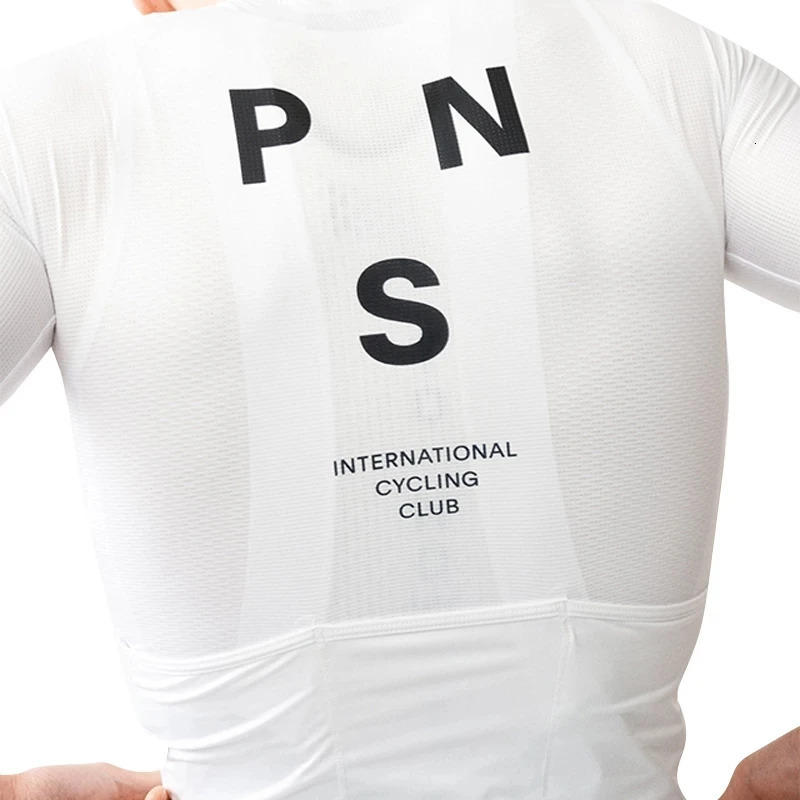 Cycling Jersey Sets Pas Normal Studios SpringAutumn Long Sleeve Cycling Jersey Set PNS Bicycle Clothes MTB Bike Jersey Bib Pants Kit Ropa Ciclismo 231 - view 5