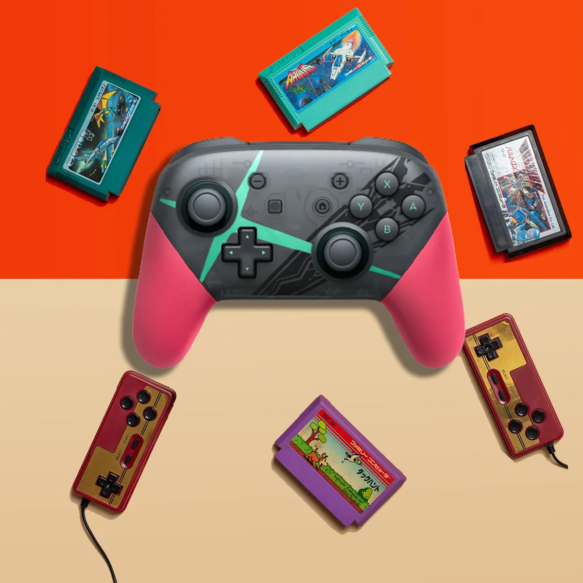 Game Controllers Joysticks Wireless Bluetooth Gamepad For Nintend Switch Accessories Pro Controller Joystick For Switch Game Console With 6-Axis Handl
