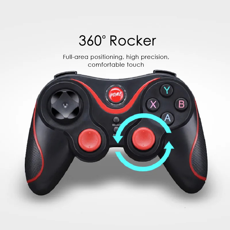 Game Controllers Joysticks Wireless Bluetooth-compatible Game Controller for Android Mobile Phone TV BOX Computer Joystick for Tablet PC TV Gamepad Co