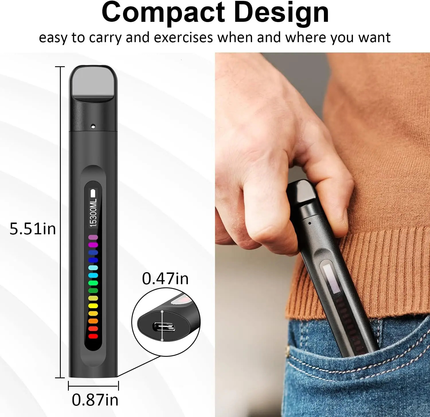 Other Health Beauty Items Smart Breathing Trainer Exercise Device with Breath Monitor App to Strengthen Muscles 231023