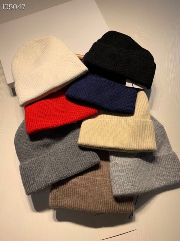 Men's Women's Wool Beanies Skull Caps Autumn Winter Caps Fashion Knitted Hats 19385