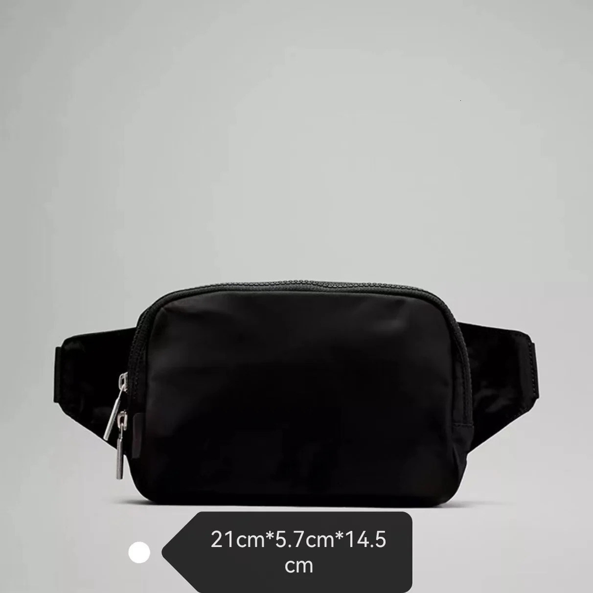 Waist Bags The 2L large sports waist bag nylon waterproof chest outdoor running crossbody bag 231024