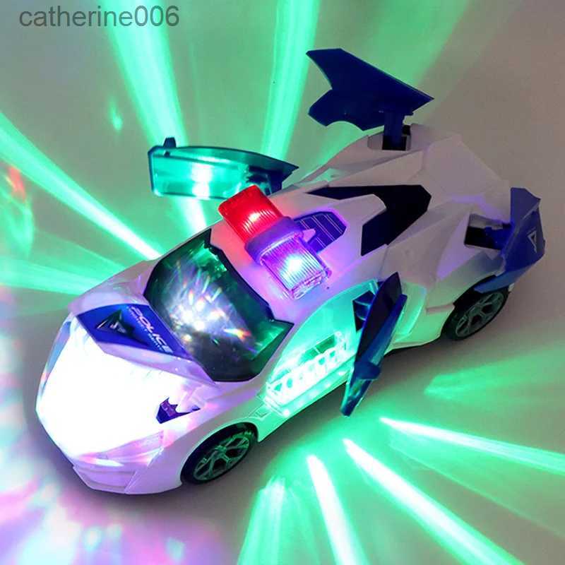 Other Toys Electric dancing deformation rotating universal police car toy car boy toy child kid girl car Christmas birthday giftL231024
