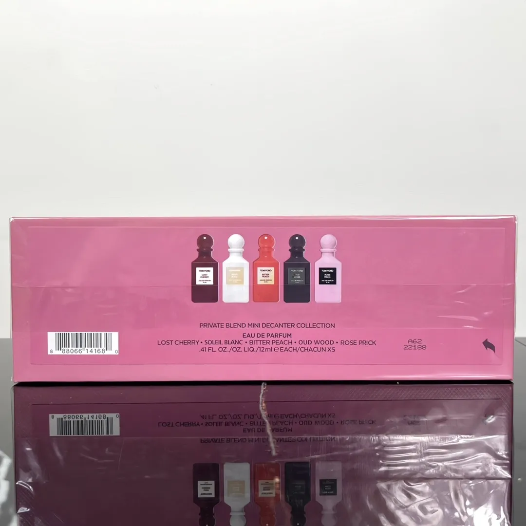 Gift Perfume Set Unisex Eau De Parfum Fragrance Pcs Pcs Ml Spray Long Lasting Soleil Blanc Oud Wood Cherry Rose Prick Bitter Peach Sample Size Kit