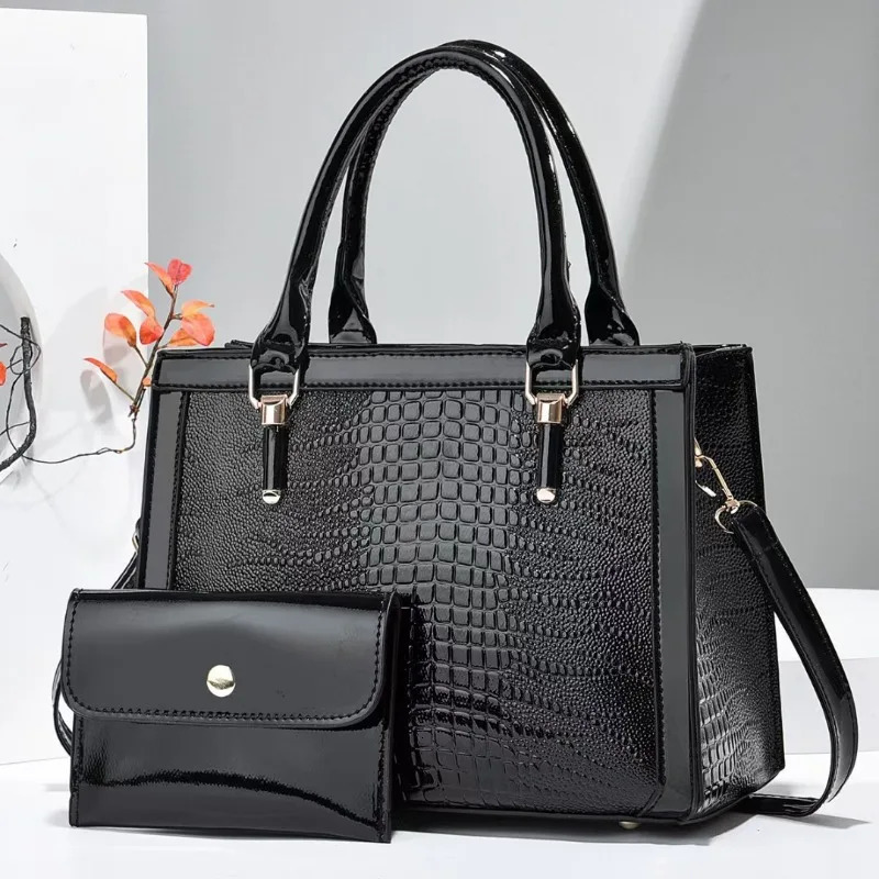 New Free Shipping Designer Bag Evening Bags High Quality Pattern Leather Single Shoulder Bag Business Casual Tote Handbag Retro Female Crossbody Compo