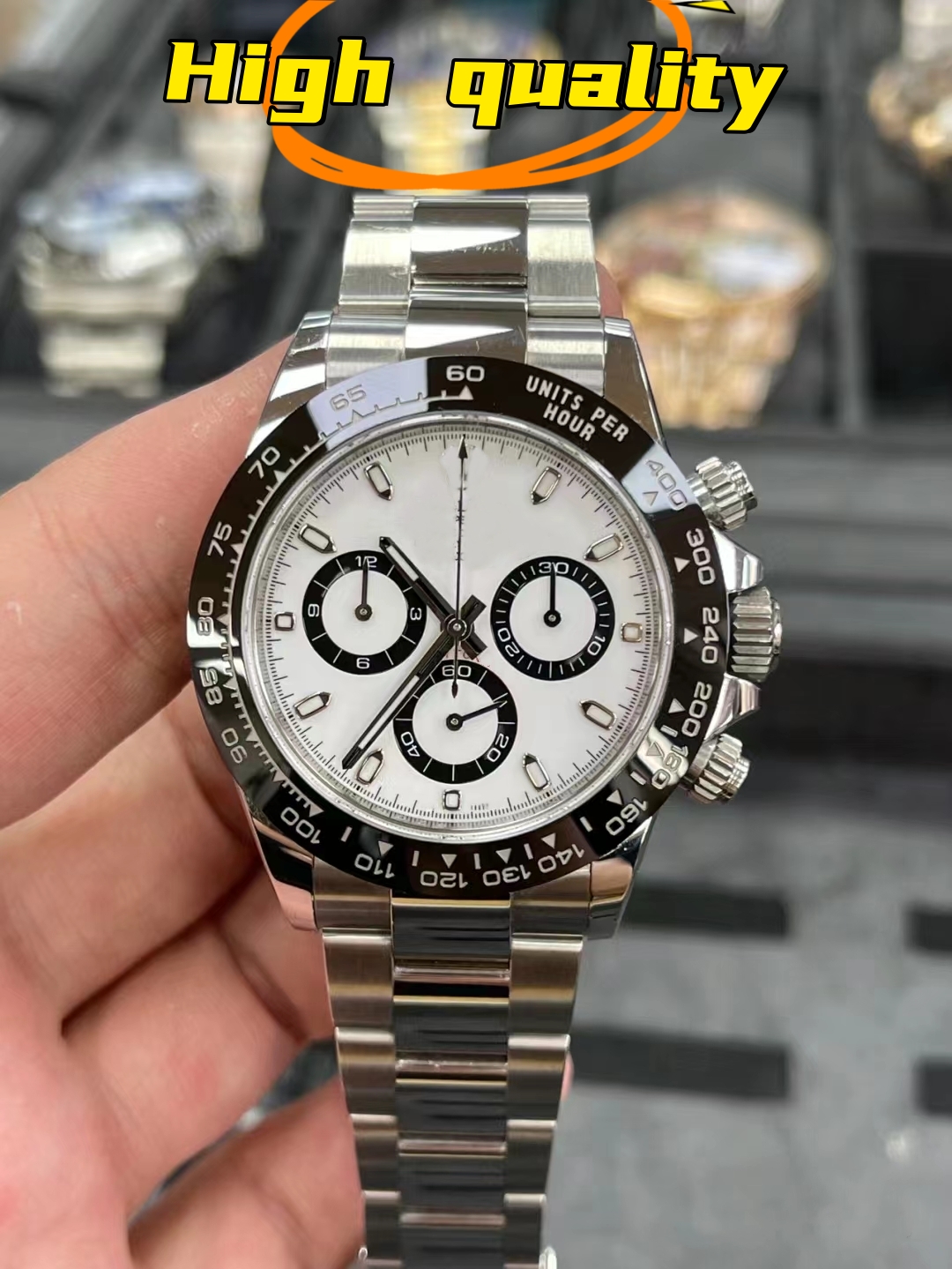 mens watch designer watches high quality automatic mechanical full stainless steel Gliding clasp Sports wrist watch for men waterproof Classic watch dayt0nas40mm