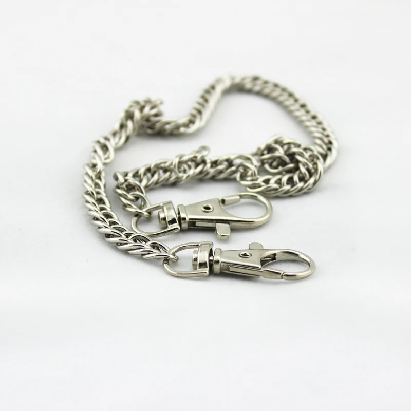 Bag Parts Accessories 40120CM 7mm W Metal Purse Chain Strap Handle Replacement Handbag Shoulder Light GoldSilverBlackBronze 231024