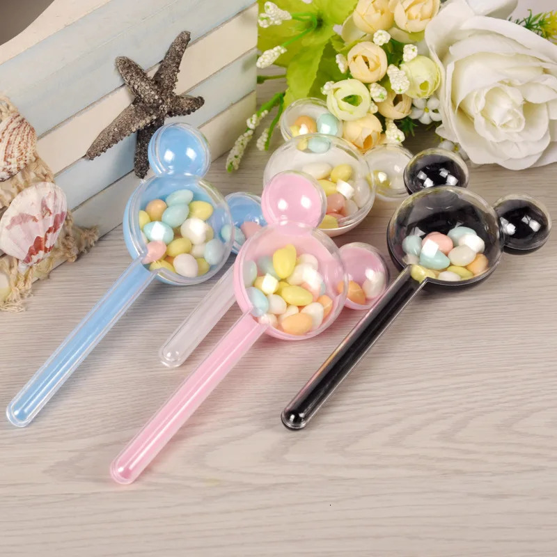 Gift Wrap 24pcs/lot Plastic Candy Box Wedding Gift Boxes Party Favors Candy Holders Gift Boxes Wedding Like Candy Pack Christmas Supplies 231023
