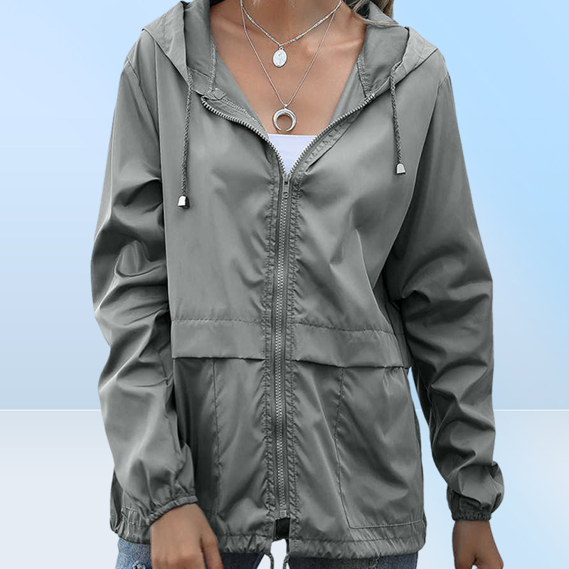 Women039s Zipper Hoodie Yoga Outfits Lightweight Outdoor Walking Raincoat Casual Running Fitness Sports Jacket Gym Clothes Quic
