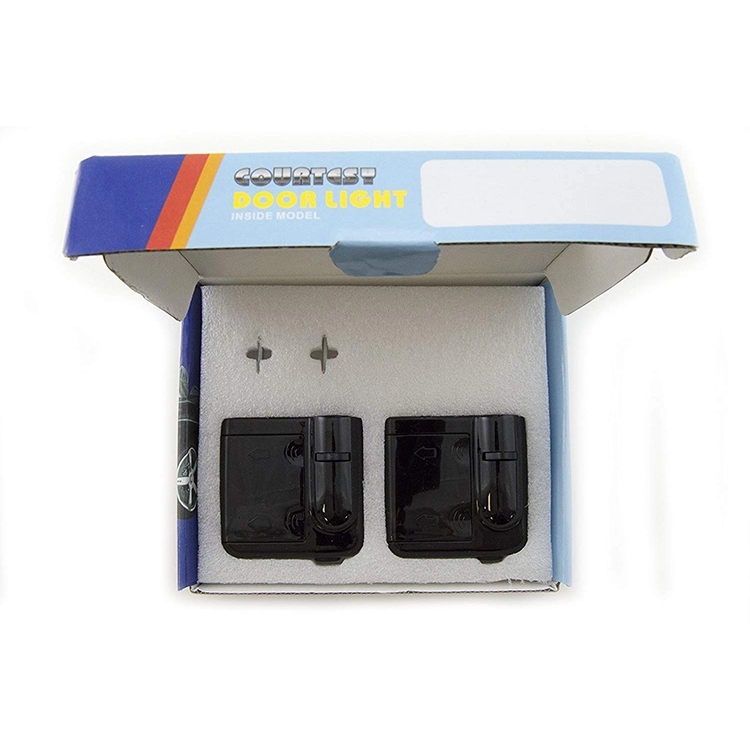 PAMPSEE 2 Pcs Wireless Car Door Led Logo Laser Projector LED Welcome Light Ghost Shadow Light for Corolla Cadillac Buick BYD Golf Kia Custom drawing i