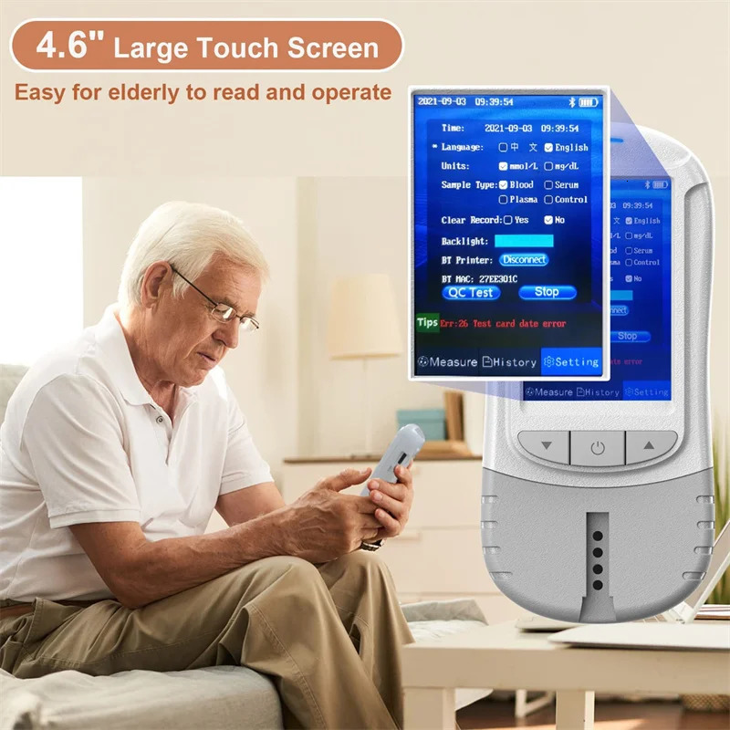 Other Health Beauty Items Kit de Test domicile compteur urique Total HDL LDL et 231023