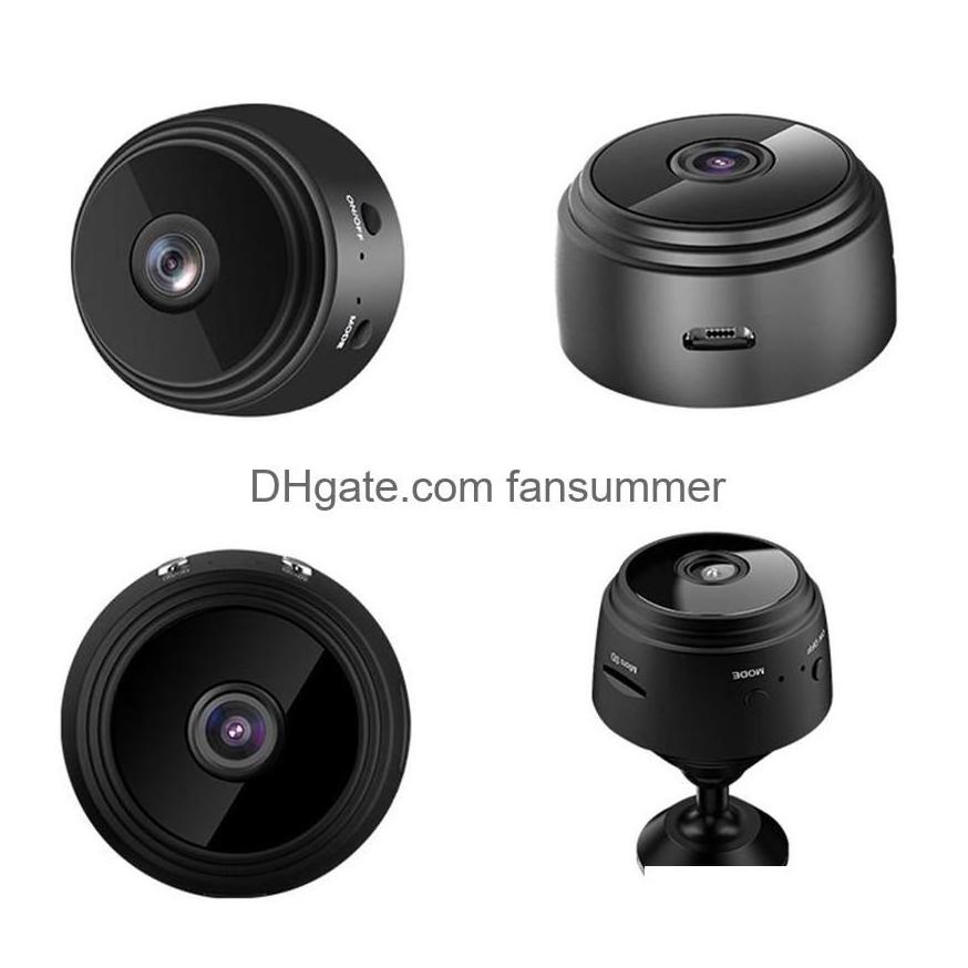 Ip Cameras Hd 1080P Mini Protable Wifi A9 Security Camera Video Recorder Family Matte Night Vision Dv Car Dvr Cam Sq8 Sq11 Drop Delive Deliv