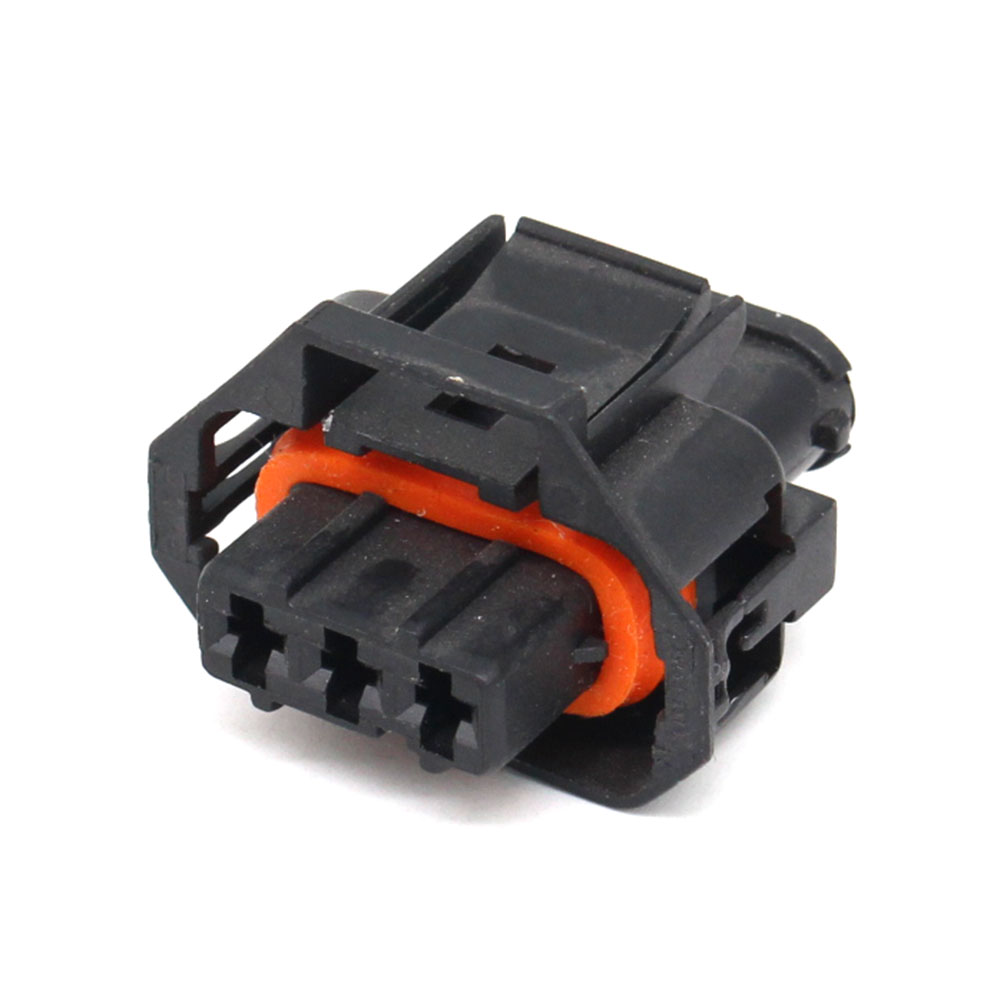 1928403968 3 Pin Bosch Automotive Female Rail Pressure Sensor Connector For Ford