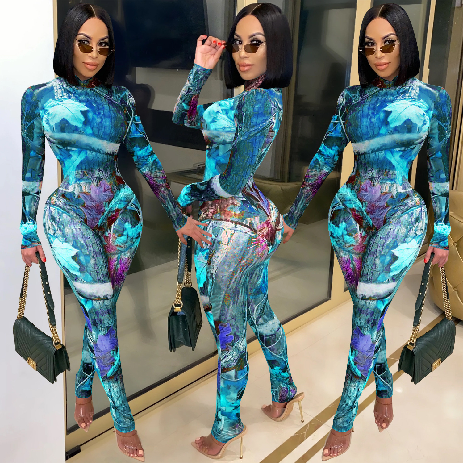 Winter Outfits For Women Tracksuit One-piece Suit Womens Joggers Sweat Suits Clothes K20S09462 210712