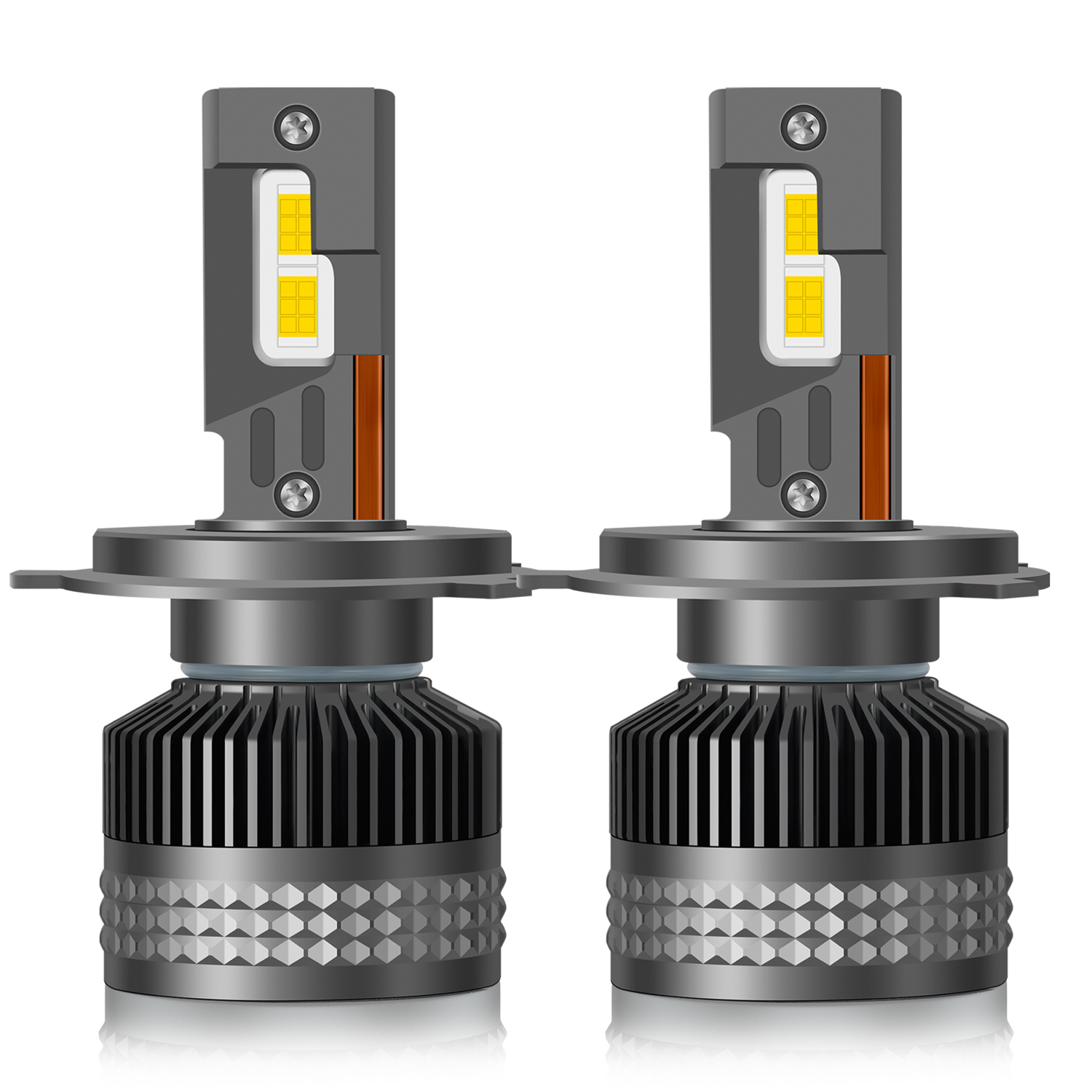 2PCS LED H4 Car Headlight Bulbs H1 H7 H8 H9 H11 Headlamps Kit 9005 HB3 9006 HB4 Auto Driving Running Led Lamp 75000K 200W 32V