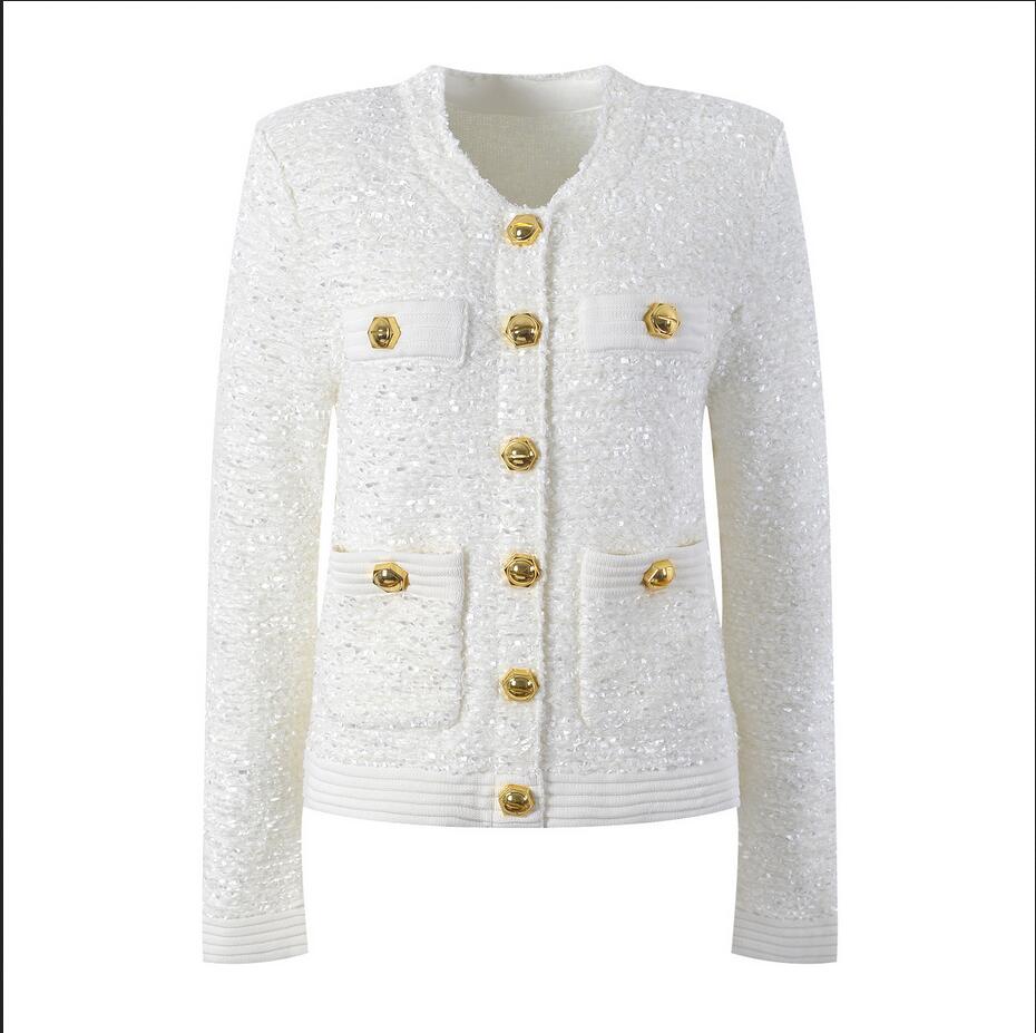 Xiaoxiang B Temperament Aging Reducing Wool Coat for Women's 23 Summer New Tweed Round Neck Long Sleeve Short Coat Half Skirt Two Piece Set