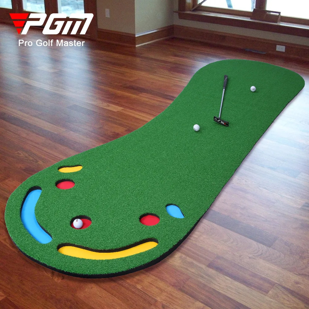 Other Golf Products PGM Green Home Putting Mats 300x90cm Portable Practice Aids Professional Indoor Trainer 231024