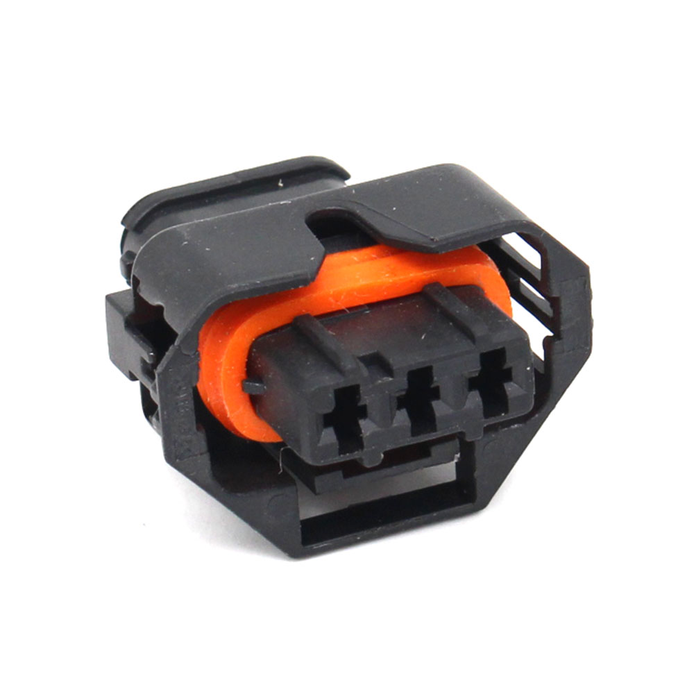 1928403968 3 Pin Bosch Automotive Female Rail Pressure Sensor Connector For Ford
