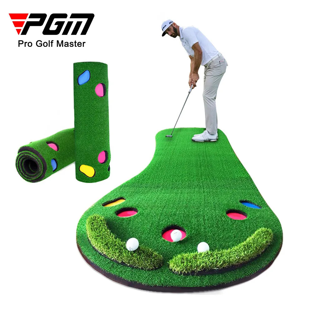 Other Golf Products PGM Green Home Putting Mats 300x90cm Portable Practice Aids Professional Indoor Trainer 231024