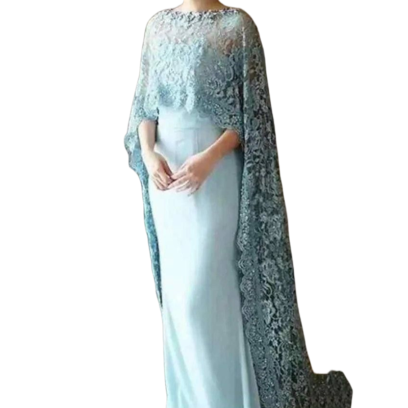 Elegant Arabic Mermaid Evening Dresses With Lace Wrap 2024 Strapless Long Formal Dress For Women Celebrity Party Prom Gowns