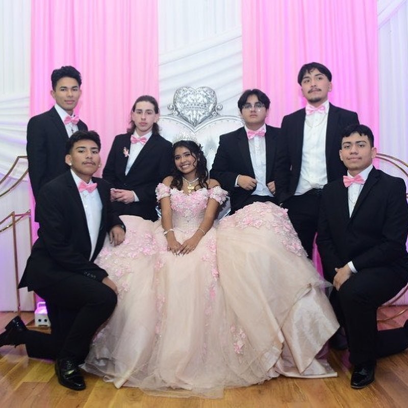 Pink Shiny Lace Ball Gown Quinceanera 2024 Applique 3D wer Beaded Sweetheart Sweet 16 Dress Lace-up Vestido 15 Anos