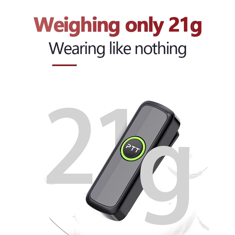 Walkie Talkie Wireless Mini Walkie Talkie Ear Mounted Beauty Salon Hairdressing Restaurant Small And Compact Bluetooth Collar Clip intercom 231024