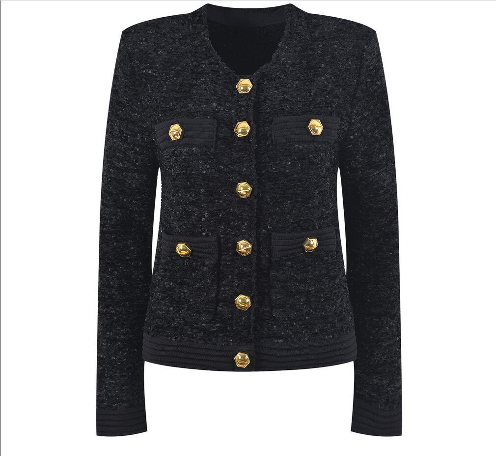 Xiaoxiang B Temperament Aging Reducing Wool Coat for Women's 23 Summer New Tweed Round Neck Long Sleeve Short Coat Half Skirt Two Piece Set