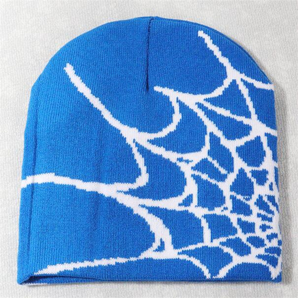 Knitting Beanies Hat Men Women Autumn Winter Warm Fashion Outdoor Spider Web Cap For Women Hats GC2414