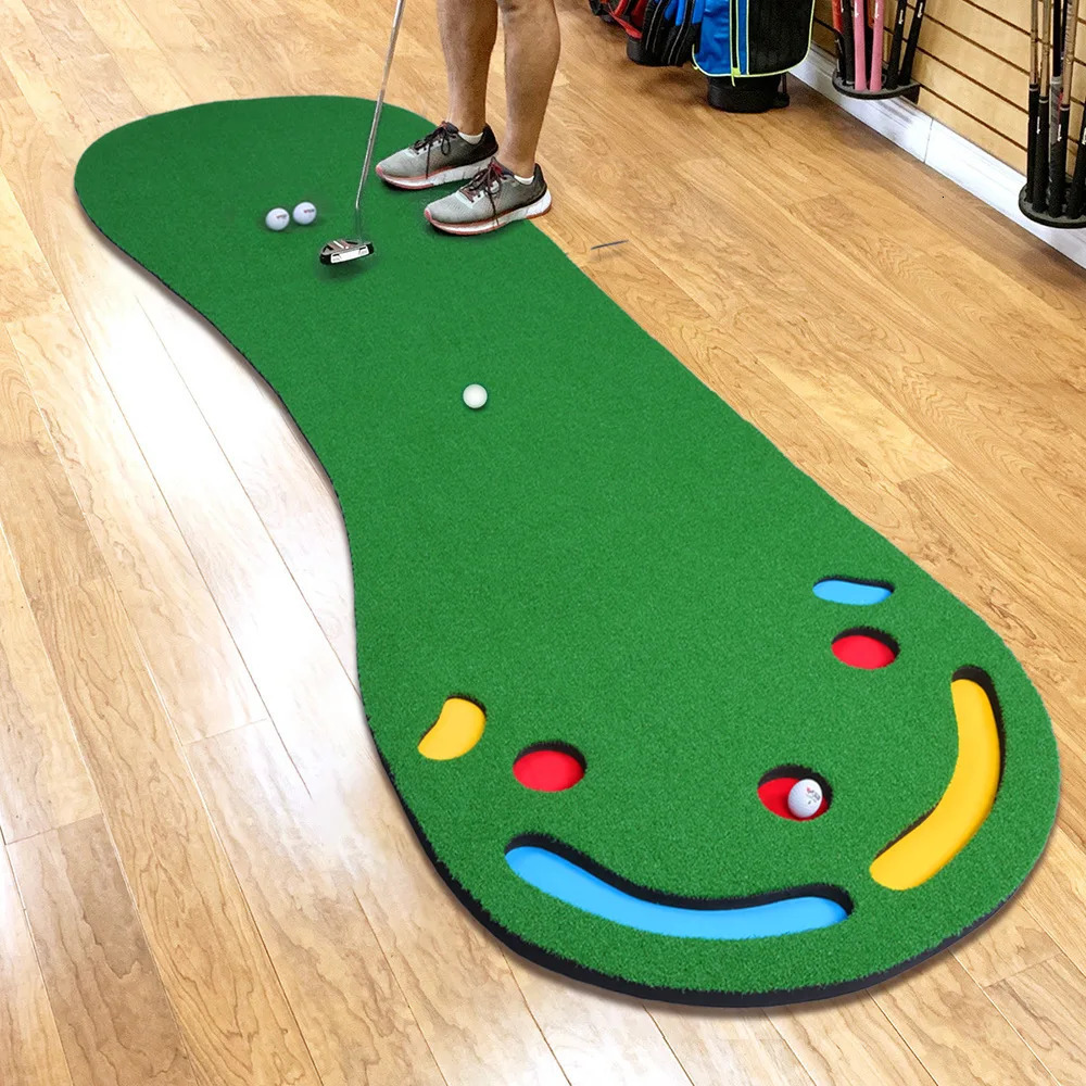 Other Golf Products PGM Green Home Putting Mats 300x90cm Portable Practice Aids Professional Indoor Trainer 231024