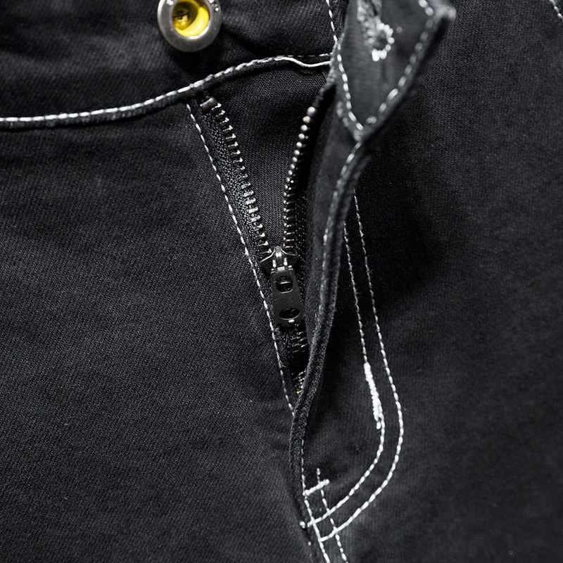 Mens Jeans Black For Men Loose Fit Stretch Baggy Wide Leg Casual Denim Trousers Oversized Streetwear Jean Homme Fashionable Cowboys 231025