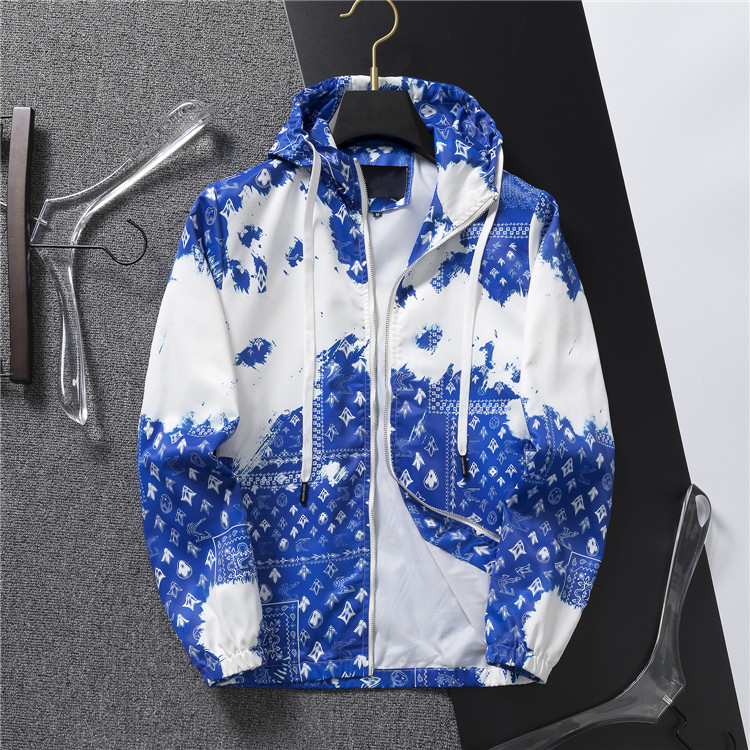 2024ss Designer mens jacket spring autumn windrunner fashion hooded sports windbreaker casual zipper jackets clothing #0123