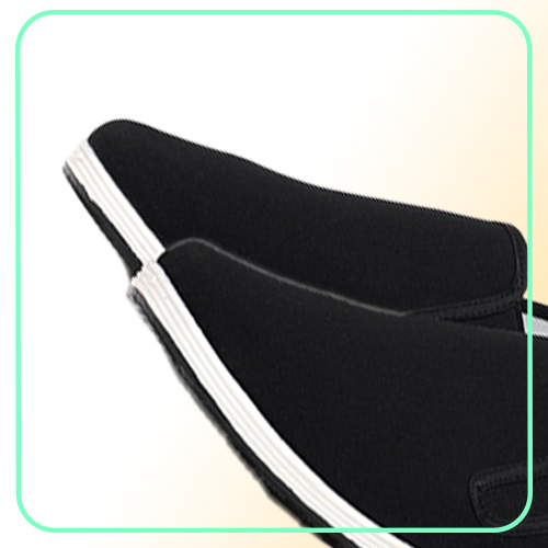 Classic Black Cloth Shoes Bruce Lee Retro Chinese Kung Fu Shoes Chunchun Tai Chi Slippers Martial Arts Cotton Shoes