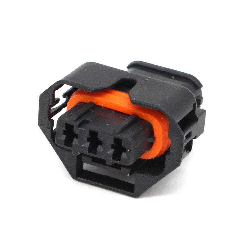 1928403968 3 Pin Bosch Automotive Female Rail Pressure Sensor Connector For Ford