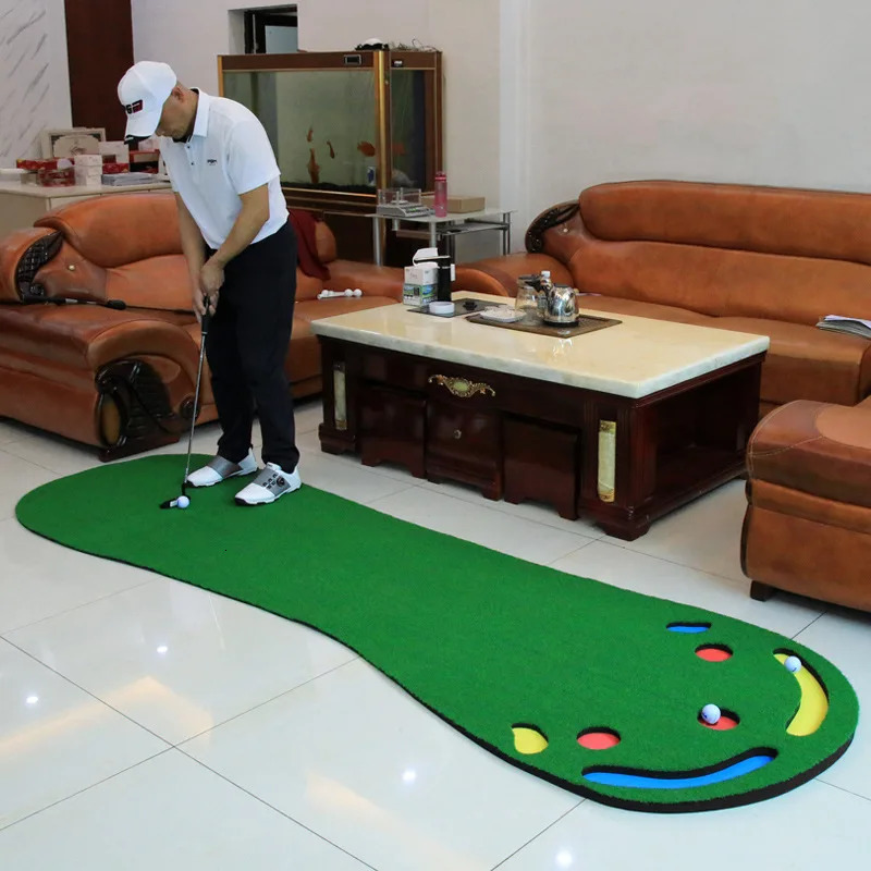 Other Golf Products PGM Green Home Putting Mats 300x90cm Portable Practice Aids Professional Indoor Trainer 231024
