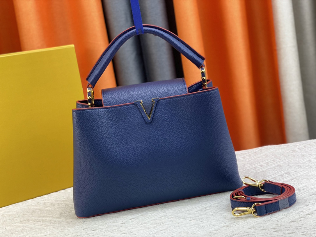 Luxury Designer Handbag High Quality Leather Capuchinesbb Bag Fashion Classic Handbag Women's Wallet Women's Shopping Shoulder Bag M52693