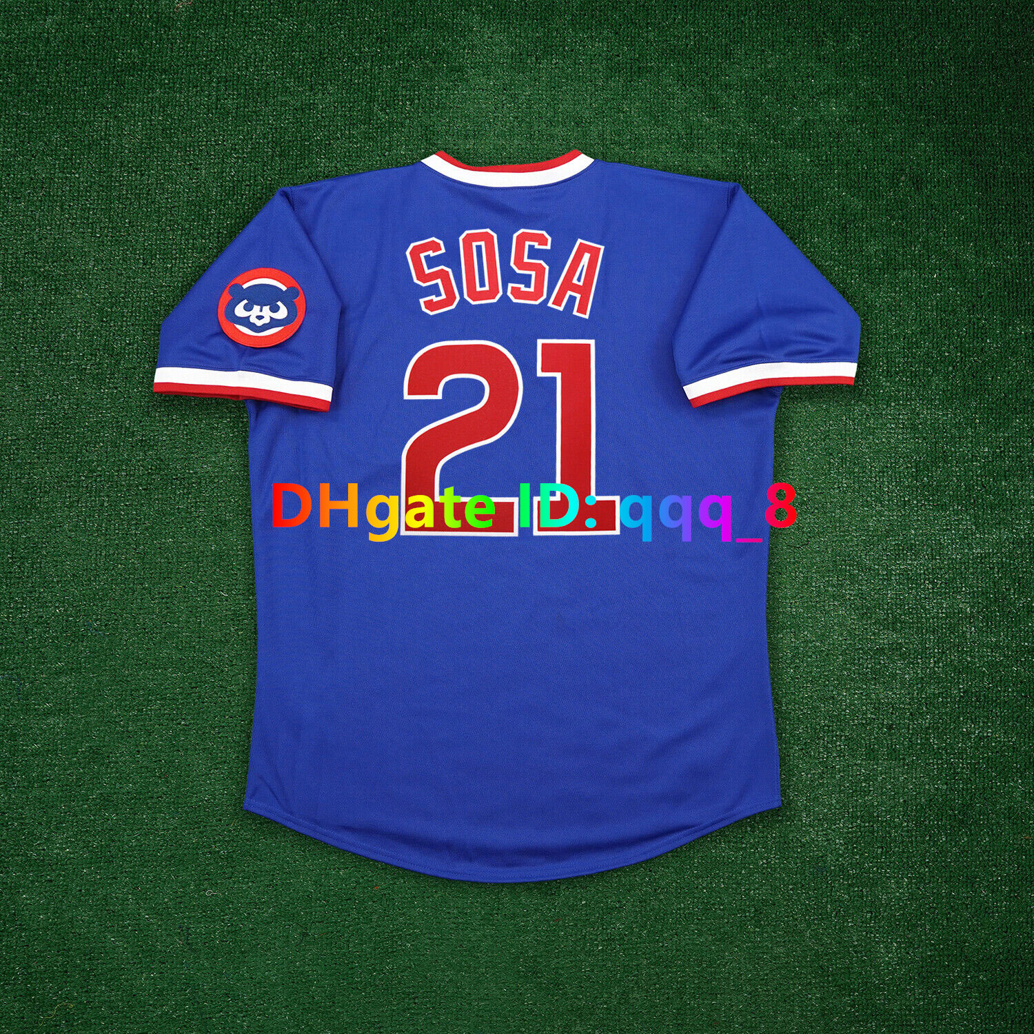 Sammy Sosa Ron Santo Mark Grace Cubs Cooperstown Baseball Jersey Ryne Sandberg Andre Dawson Ernie Banks Maddux Billy Williams Wrig