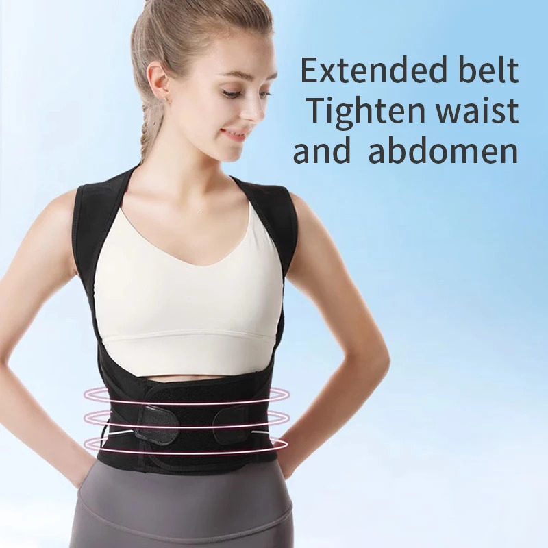 Back Support Posture Corrector Anticamel correction belt sitting posture back orthopedic Adjustable 231024