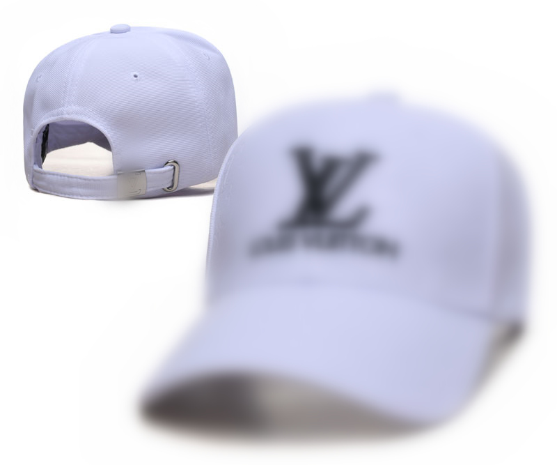 New Luxury designer baseball cap Letter L Fashion V men and women Street hat Adjustable Leisure snap fastener trucker Hats 18 styles L-1