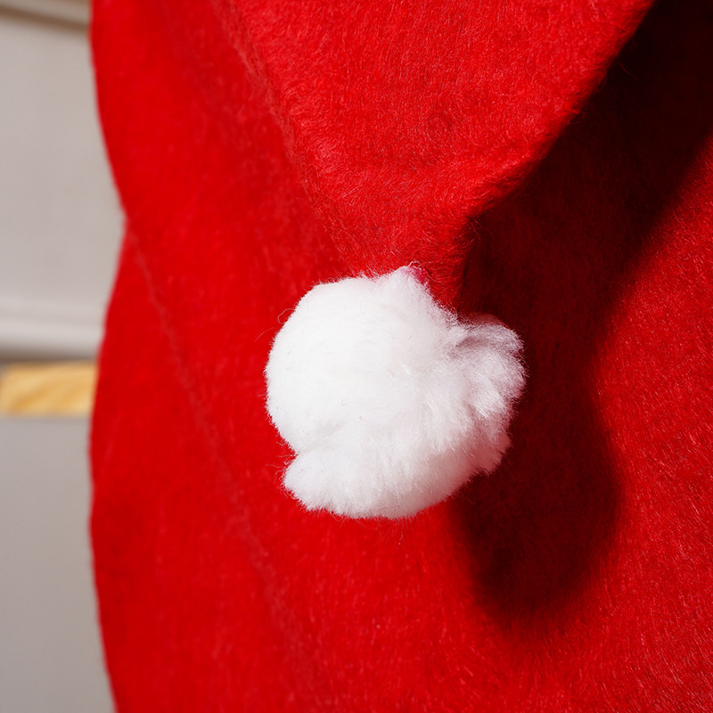 Red Chair Cover for Christmas Santa Chair Cover