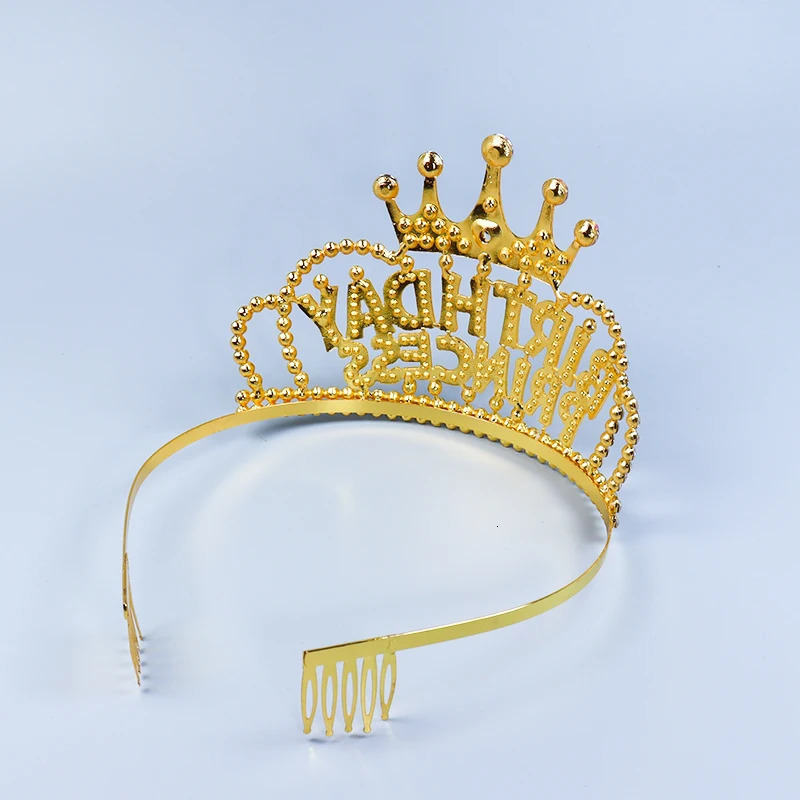 Hair Clips Barrettes ZANLLOY Female Crown Crystal BrideCrown Tiara Birthday Anniversary Decoration Happy Party Supplies 231025