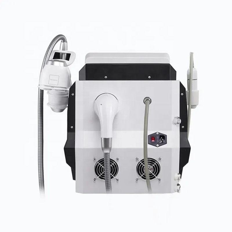 Portable Ice Cool Hifu Machine High Power Focused Smas Lifting Eye Care Hifu Machine Lifting Eyebrows Lines Device Suitable All Type Skin Use Beauty D