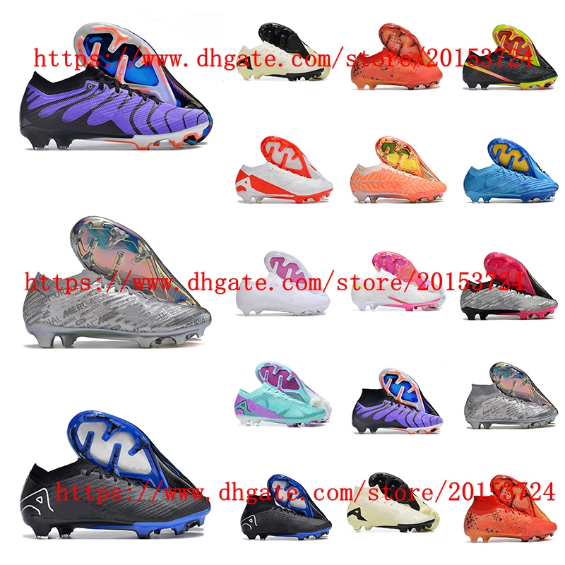 Mens boys women Soccer Shoes FG Outdoor Scarpe Calcio Firm Ground Botas De Futbol size 35-45EUR