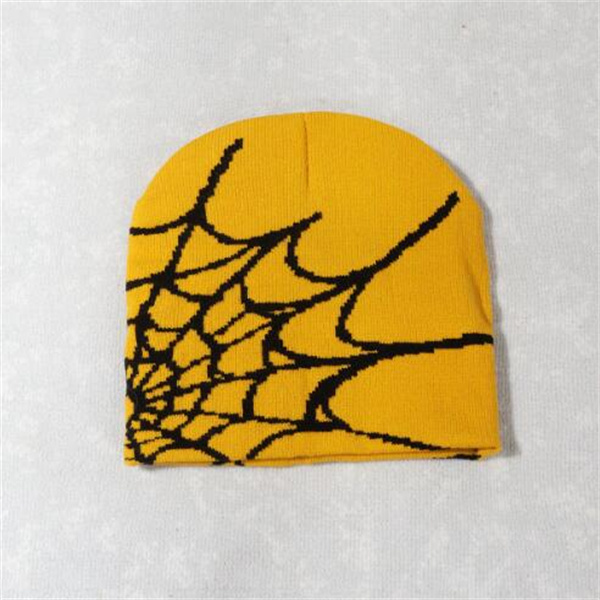 Knitting Beanies Hat Men Women Autumn Winter Warm Fashion Outdoor Spider Web Cap For Women Hats GC2414