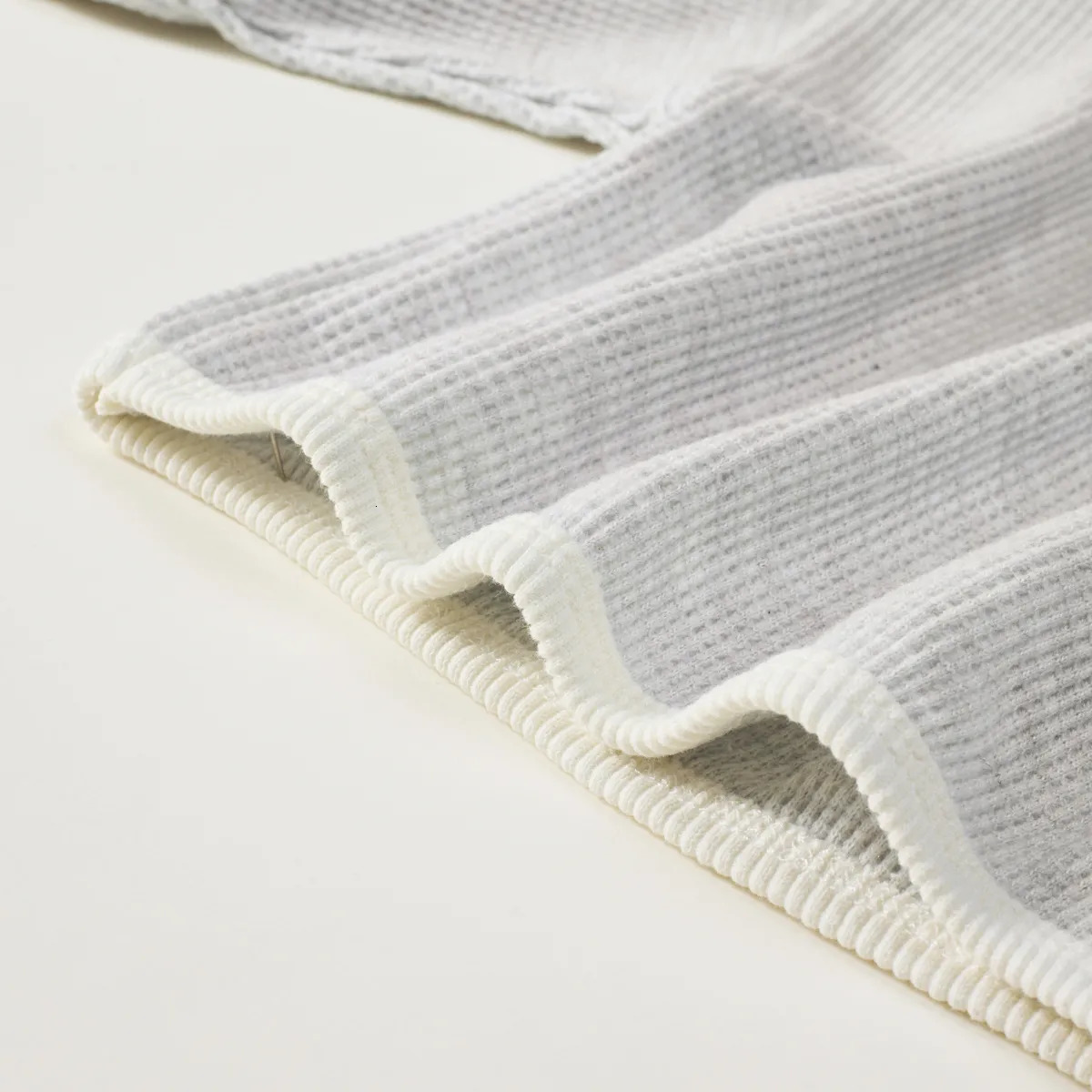 Clothing Sets Korean Style Children Clothes Suit Waffle Cotton PulloverPants Baby Boys Girls Set Spring Autumn Kids 231025