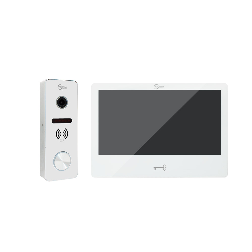 Anjielosmart Tuya 10 inch VideoDoorbell Intercom System Access Control Camera Smart security device Apartment IC card unlocking
