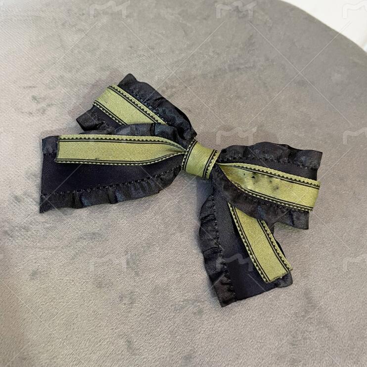 High Quality Women Girls Brand Letter Printing Headbands Hair Claw Fashion Bowknot Headwear Cloth Fabric Hairpin HairJewelry Hairs Accessories
