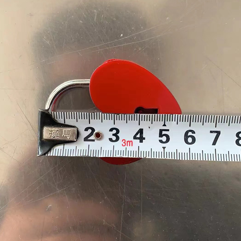 Alloy Heart Shape Keys Padlock 46*59mm Mini Archaize Concentric Locks Vintage Old Antique Door Locks With Keys