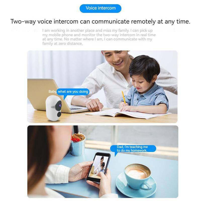 Wireless WiFi camera 1080P w2 mobile phone remote monitor network intelligent video recorder security probe APP:JXLcam